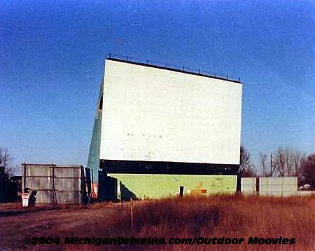 Starlite Drive-In Theatre - Starlite Screen 1987 Courtesy Outdoor Moovies (newer photo)